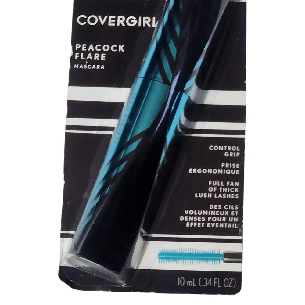 Covergirl Peacock Flare Full Fan Thickening‎ Mascara 810 Black Brown 0.34 fl oz